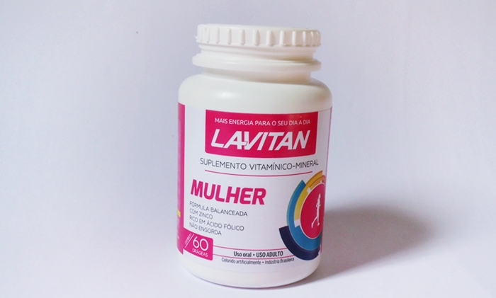 Lavitan Mulher: Suplemento Vitamínico-Mineral