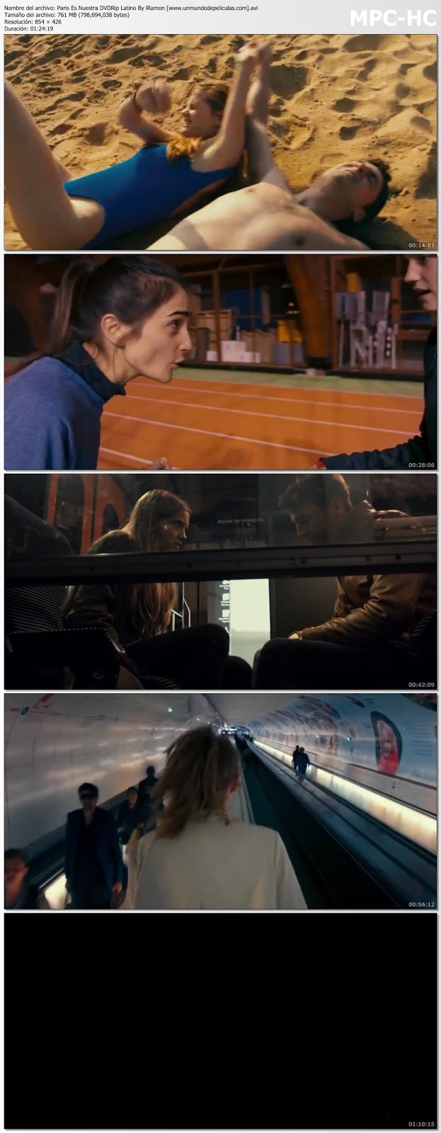 Capturas de la película.