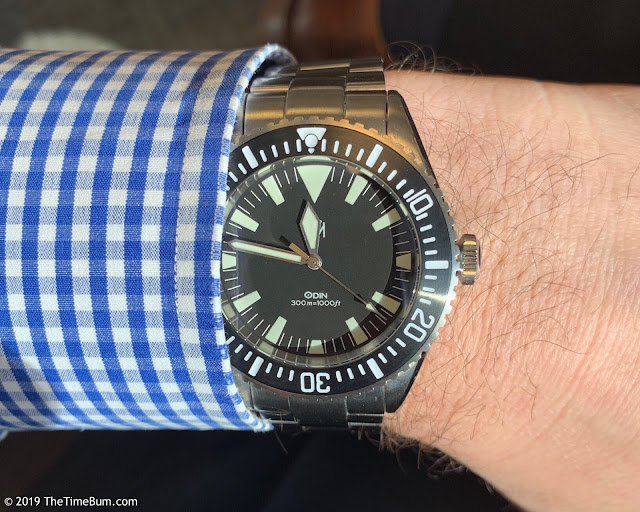 NTH Subs Odin black wrist shot
