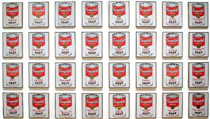 10 Controversial Artworks from the History that changed the Art World/Andy Warhol, Campbell's Soup Cans, 1962 10 Controversial Artworks from the History that changed the Art World/Andy Warhol, Campbell's Soup Cans, 1962