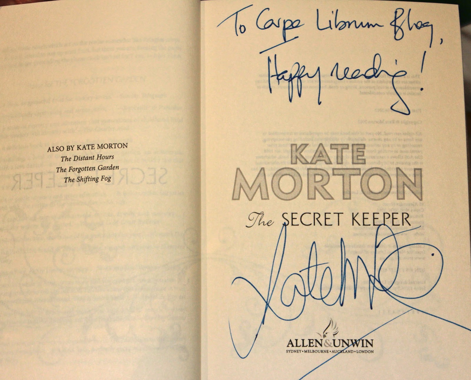 Winner Announced Secret Keeper Giveaway Carpe Librum