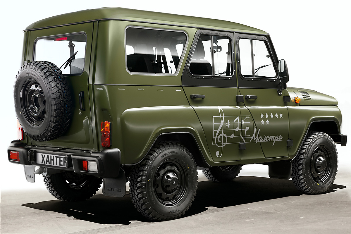 Spotted...cars in Moscow UAZ Announces ReStart of UAZ Hunter Production
