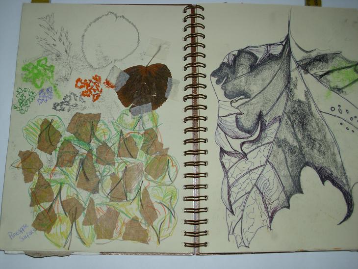 Festus Elementary Choice Art Making a Mini SketchbookExtra Art