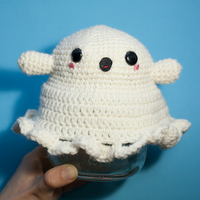 Amigurumi ghost crochet free pattern