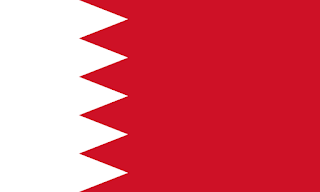 Bendera Negara Bahrain di Kawasan Timur Tengah