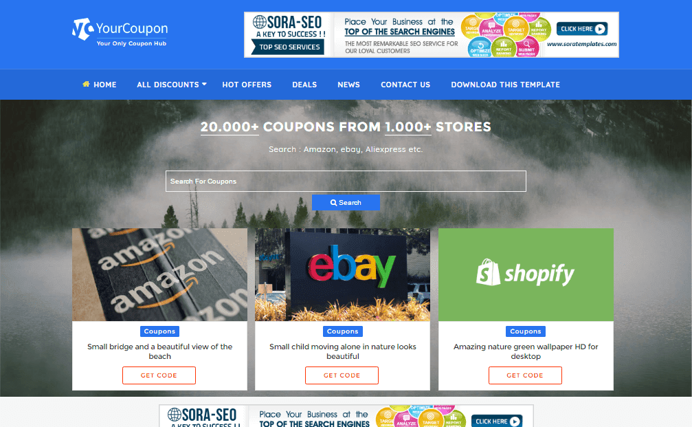 how to setup your coupon blogger template sora blogging tips blogger wallpaper template