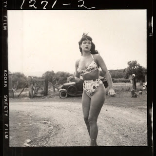 Vintage Bettie Page Camera Club - Weegee Unpublished Photographs of Bettie Page and More ...