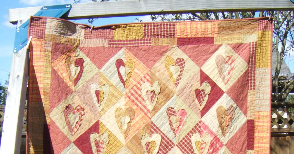 Mrs. Robison's Blog Mended Hearts Quilt