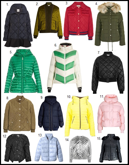 PhillippaLovesDesign A/W 16 Trend Quilted Puffer Jackets