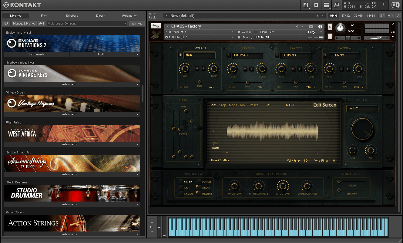 HybridTwo - Project Chaos KONTAKT Library full version
