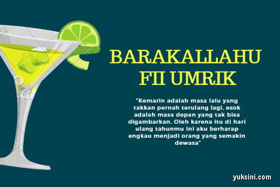 Ucapan ulang tahun islami untuk teman Ucapan ulang tahun islami untuk teman