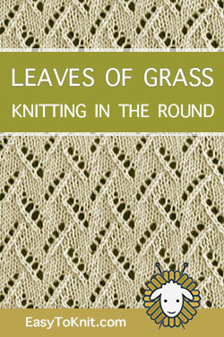 Kniting in the round - Knitting Stitch Patterns