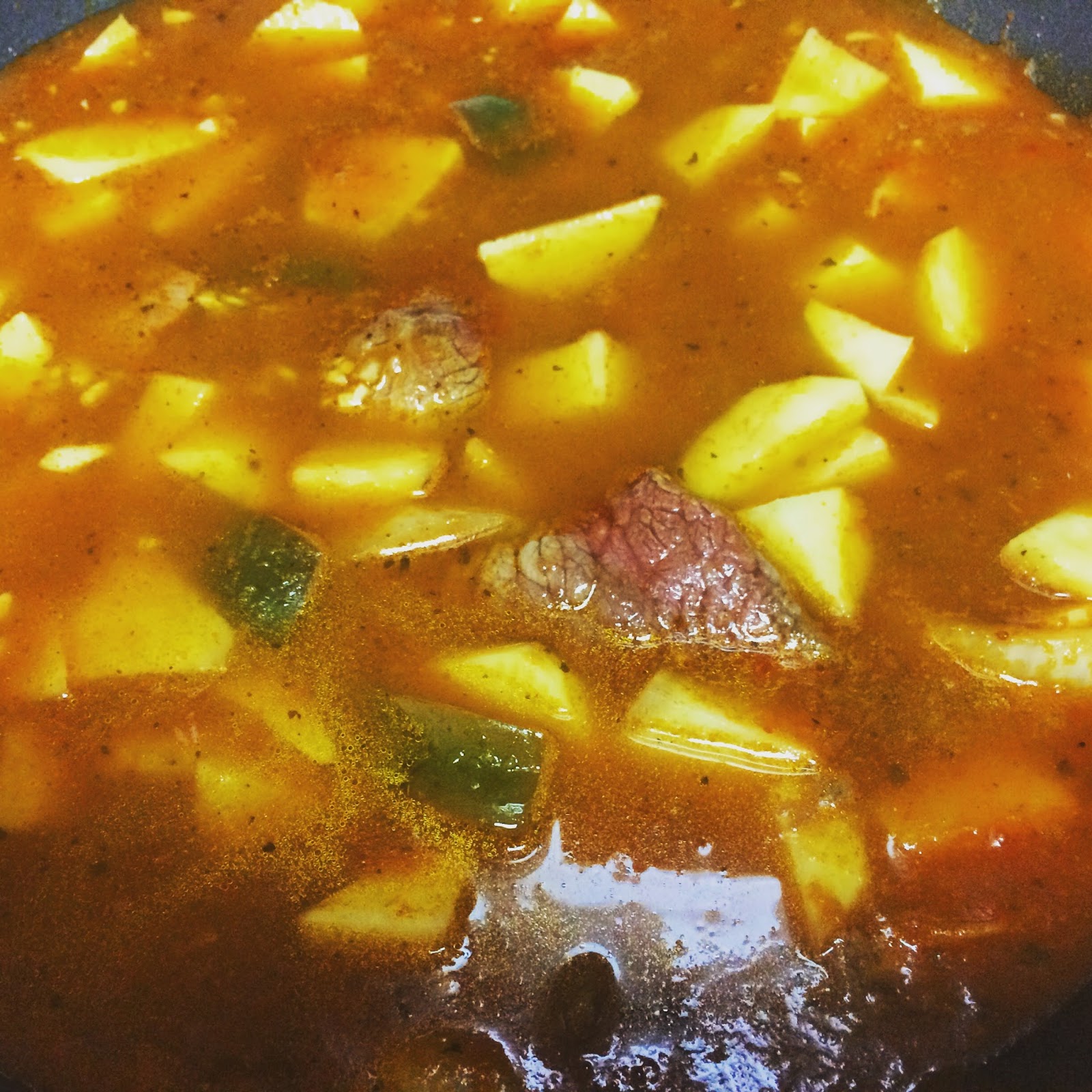 Puerto Rican Styled Pepper Steak