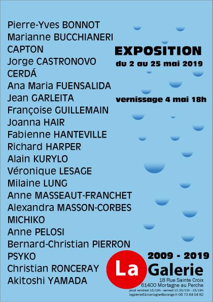 MORTAGNE AU PERCHE : 22 ARTISTES POUR L'ULTIME EXPOSITION A LA GALERIE MIREILLE SENAUX-DURAND