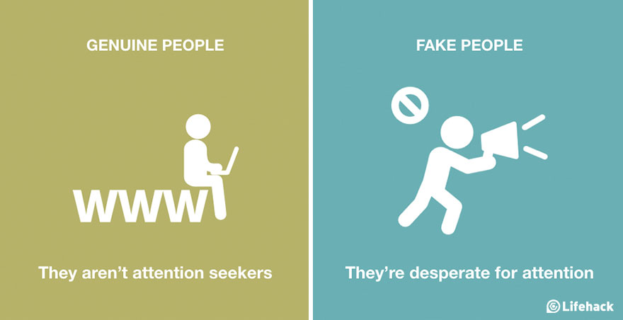 8 Great Ways to Tell If a Person is Fake or Genuine