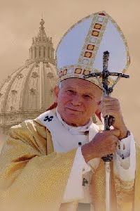 Św. Jan Paweł II, relikwie Świętego znajdują się w naszej świątyni