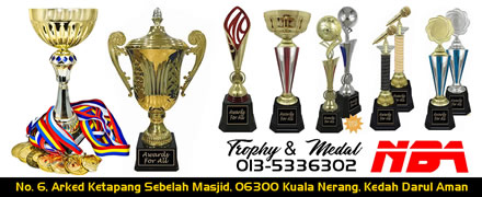 Tempahan Trophy & Medal