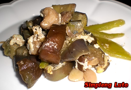 Sauteed Eggplant (Ginisang Talong)