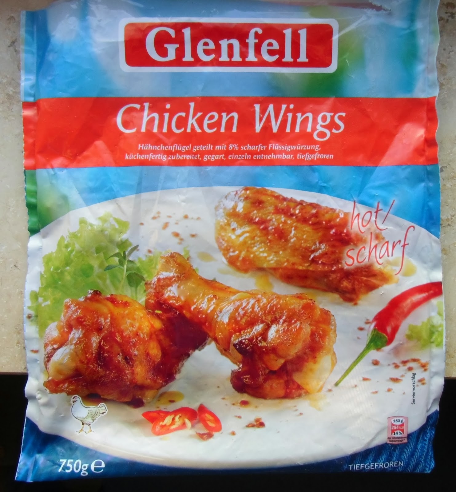 Chilihead Icewolf77: LIDL - Glenfell Chicken Wings hot/scharf