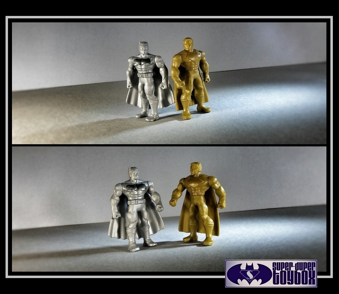 silver batman toy