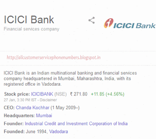 icici bank customer care chat india