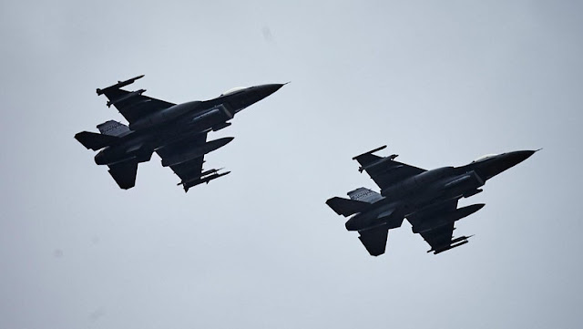 Jet Tempur F-16 AS Kena Tembak Taliban di Afghanistan