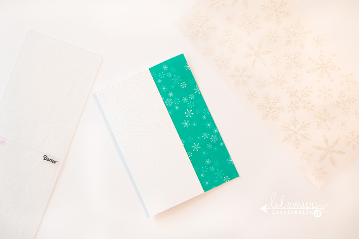 How to use washi tape on your Christmas cards by @createoften for @heidiswapp
