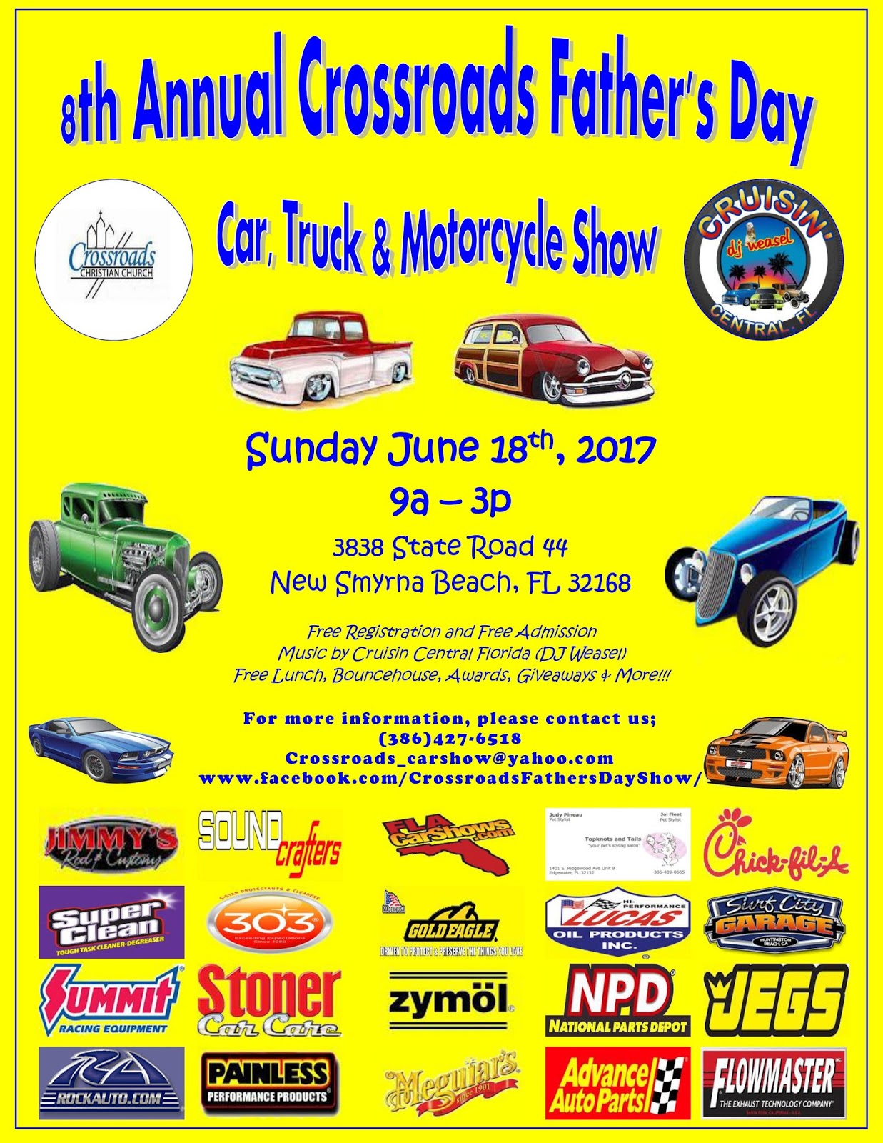 Crossroads Christian Church Father's Day Car Show