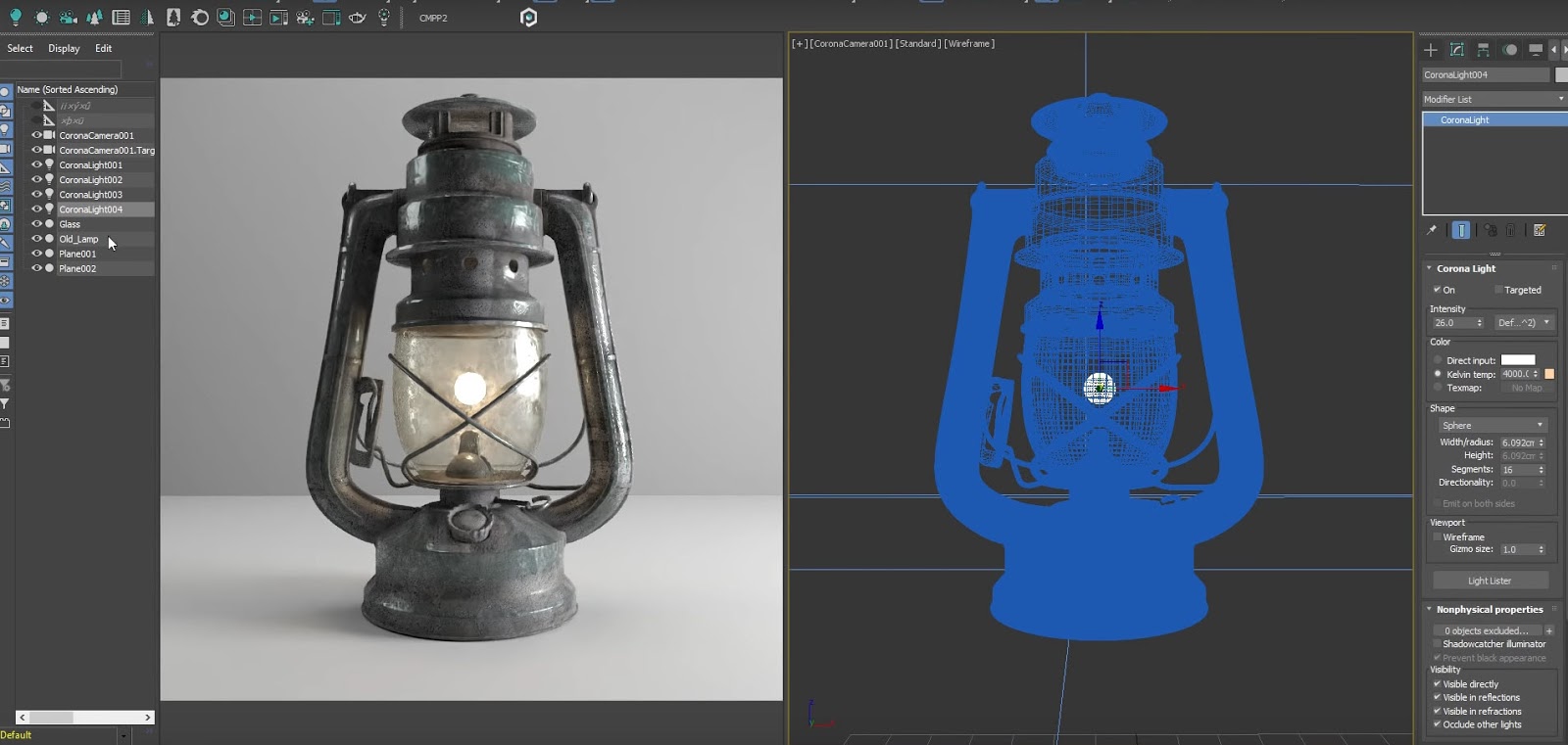 3ds Max Corona Render Studio Lighting tutorial | CG TUTORIAL