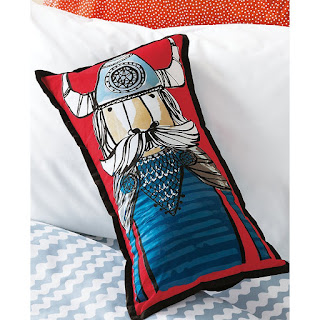 Viking Pillow for Viking Themed Nursery