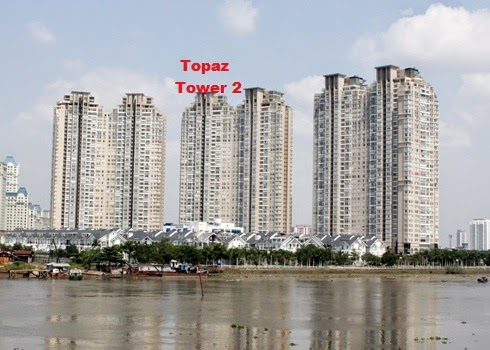 vị trí tháp căn hộ Topaz Tower 2