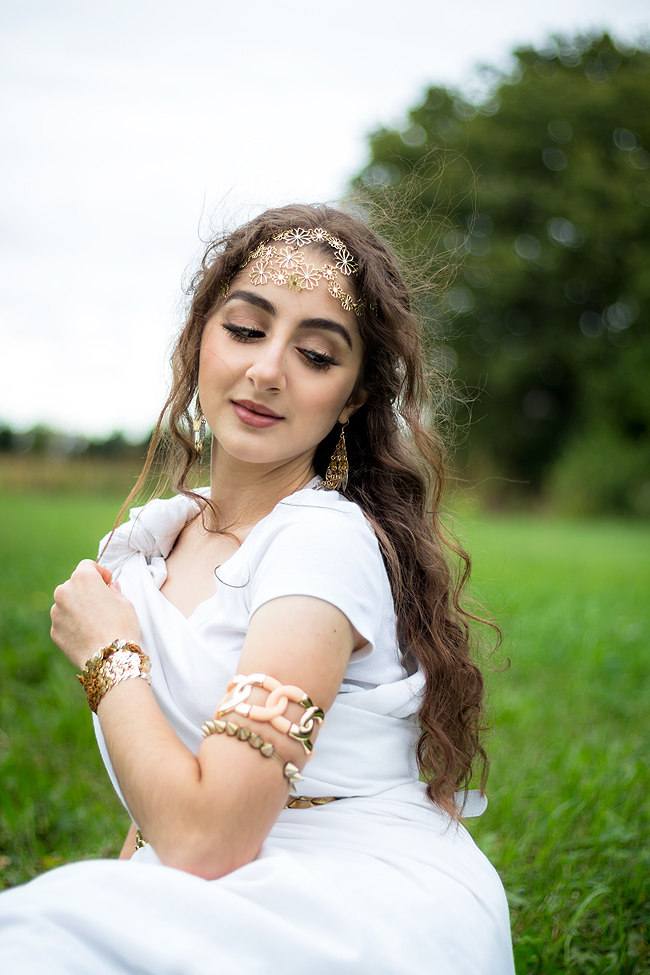 Absolutely Aya by Aya Sellami DIY Greek Goddess Costume