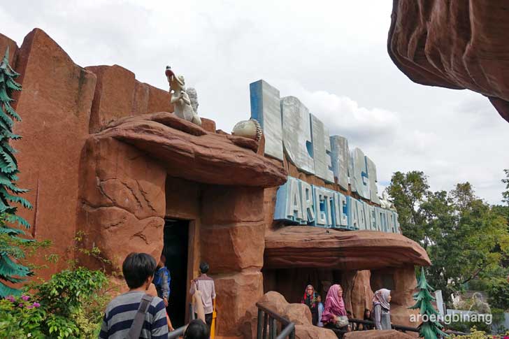 wahana ice age dunia fantasi ancol jakarta