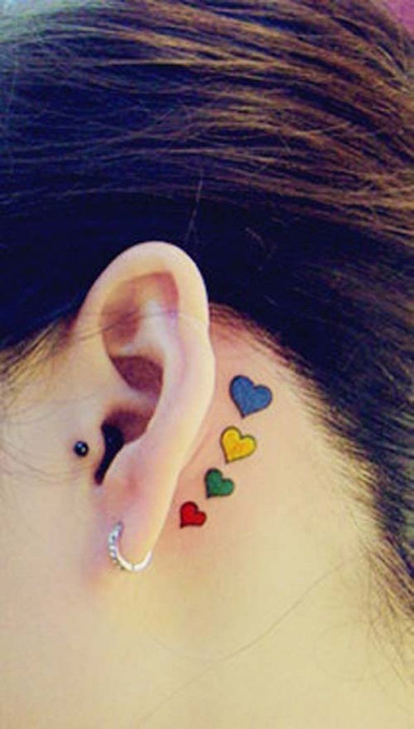 tatuagem na orelha tatuagem na orelha