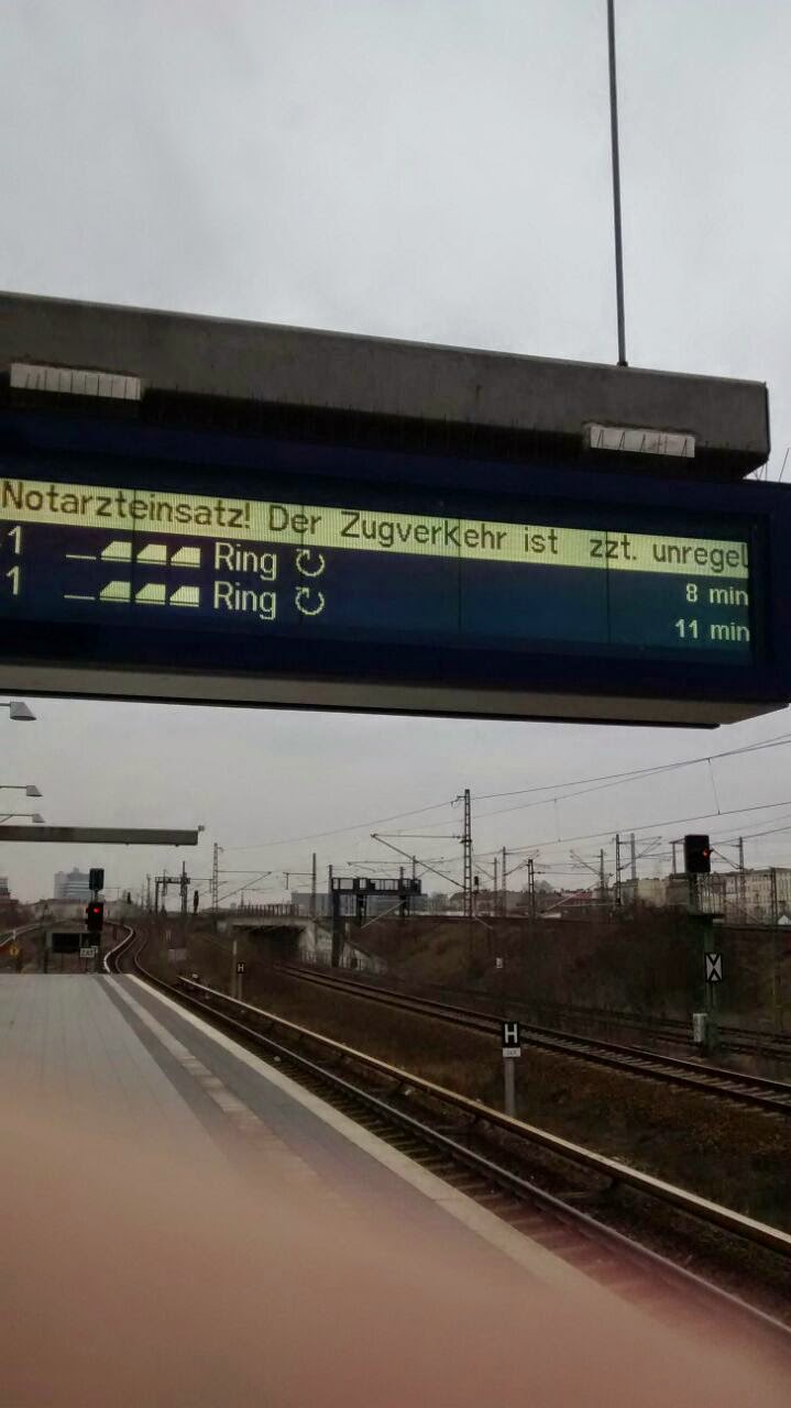 Berliner S-Bahn, Anzeige von Verspätungen