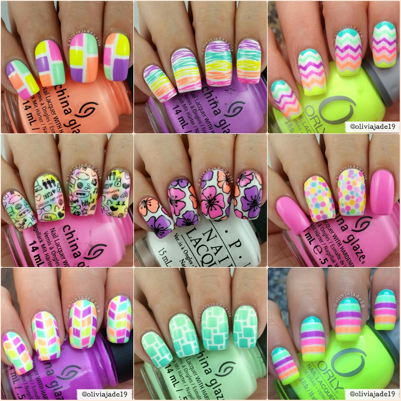3 Year Instagram Anniversary - Most Used Polishes by Olivia Jade Nails