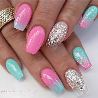 ✘ 27+ Amazing Mermaid Inspired Nails Tutorial To Try On The Beach The most popular trend in the nails on this summer is Mermaid Nails ✘ 27+ Amazing Mermaid Inspired Nails Tutorial To Try On The Beach