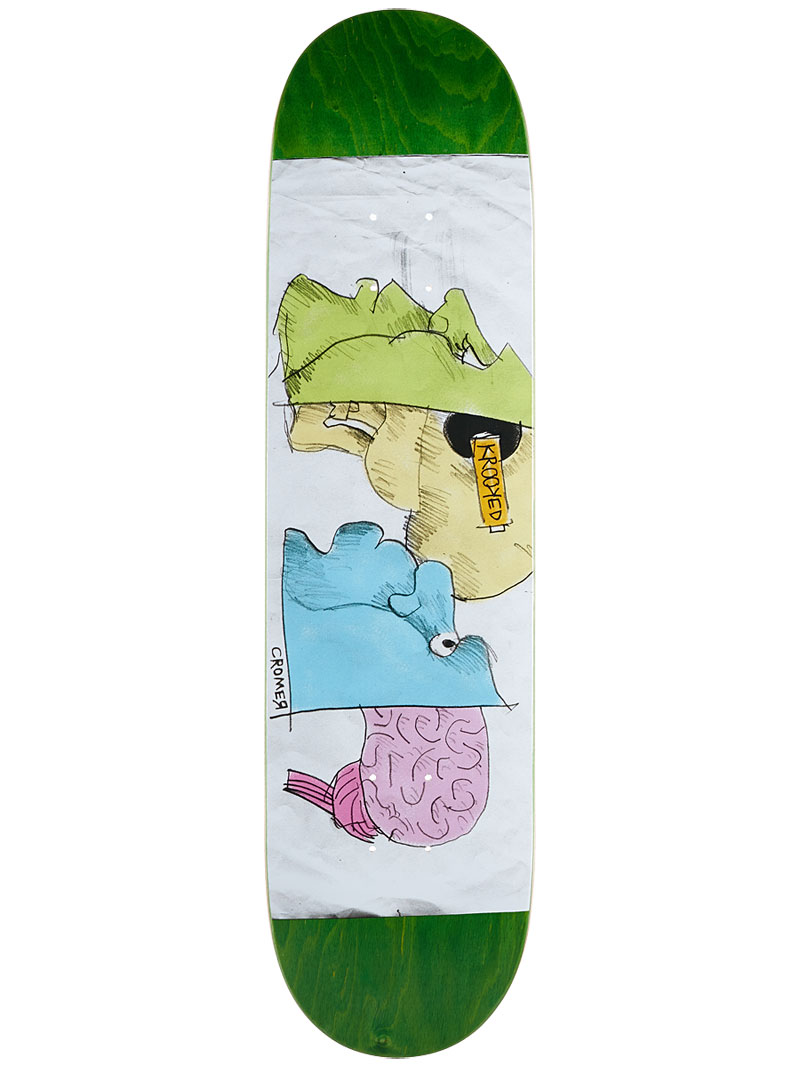 Street Skate Kings Krooked Skateboards Artist Series Skateboard Decks