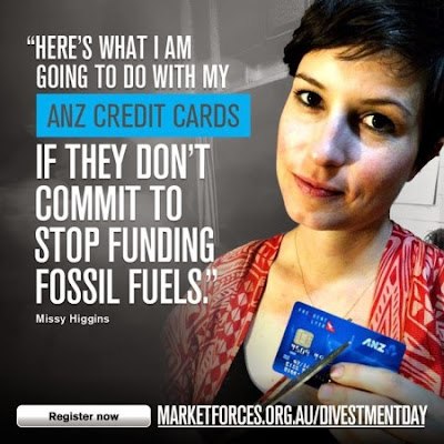 Missy Higgins endorses Divestment Day