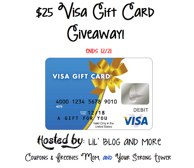 $25 Visa Gift Card Giveaway Event