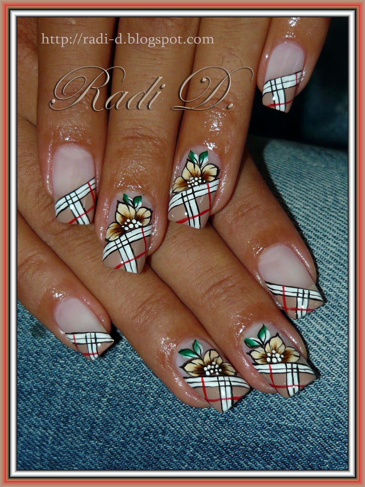 It`s all about nails: Burberry Nails
