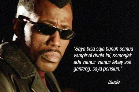 Blade Sang Pembasmi Vampire Menyatakan Pensiun Blade Sang Pembasmi Vampire Menyatakan Pensiun