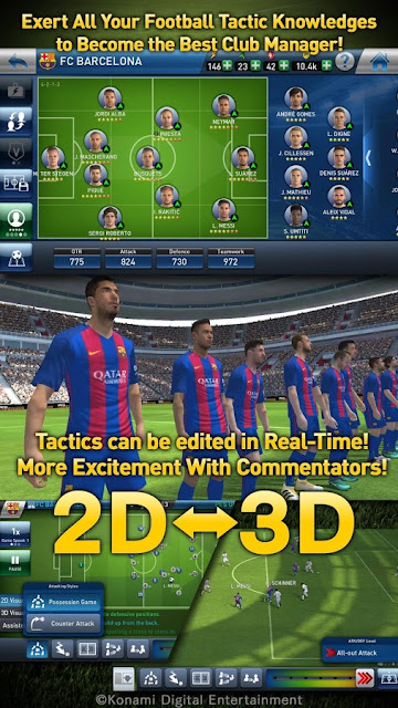 5 Game Sepak Bola Android Keren Terbaik 2017 PES Club Manager Football Games Android