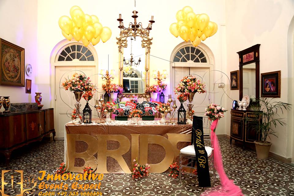 Bridal Shower, Bridal Shower Event Management Company in Lahore, Bridal
