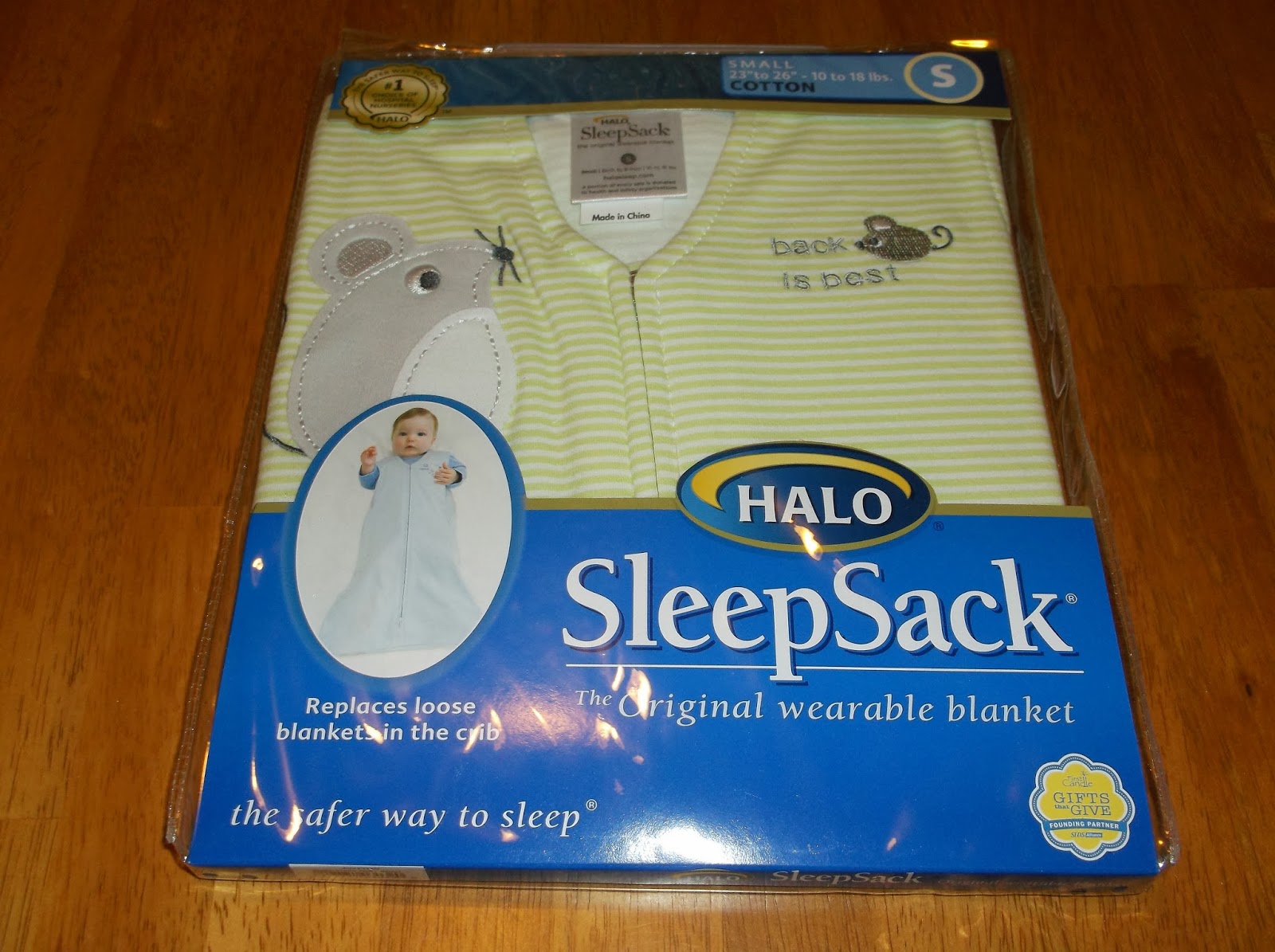 Missy's Product Reviews Halo Sleep Sack review and Giveaway