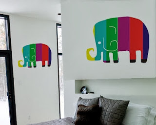 Neo arquitecturaymas: Elefantes para decorar dormitorios infantiles
