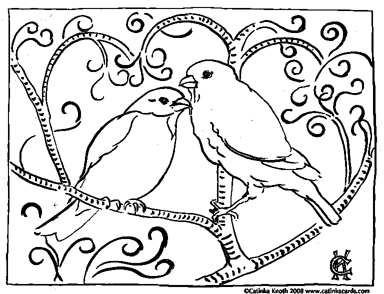 Valentine Coloring Pages | printable coloring for kids | printable