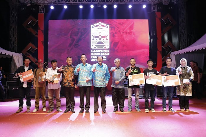 Malam Puncak Krakatau Award, Lampung Krakatau Festival (LKF) XXVII Tahun 2017.