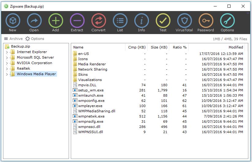 Best zip file programs for windows 10