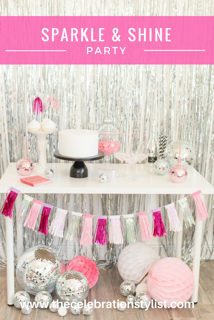 A Glam Sparkle and Shine Party Celebration Stylist Popular Party